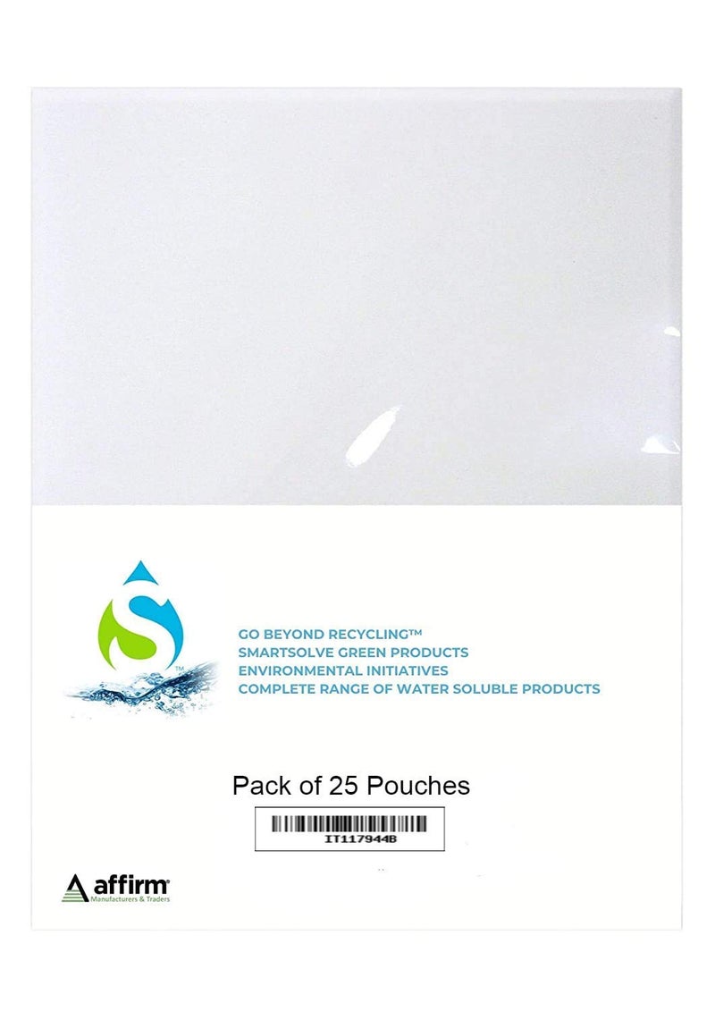 SmartSolve Water-Soluble Pouches/Bags (4"x6", 85 GSM) - Pack of 25 - Image 1