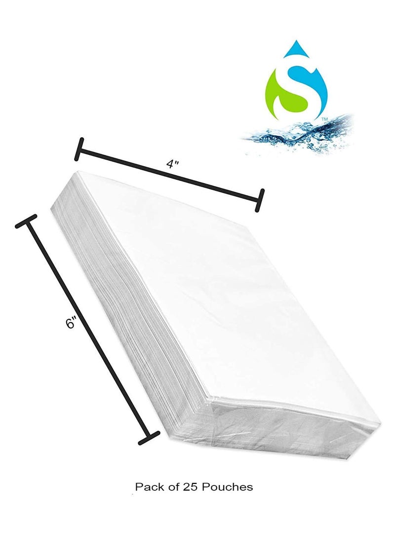 SmartSolve Water-Soluble Pouches/Bags (4"x6", 85 GSM) - Pack of 25 - Image 2