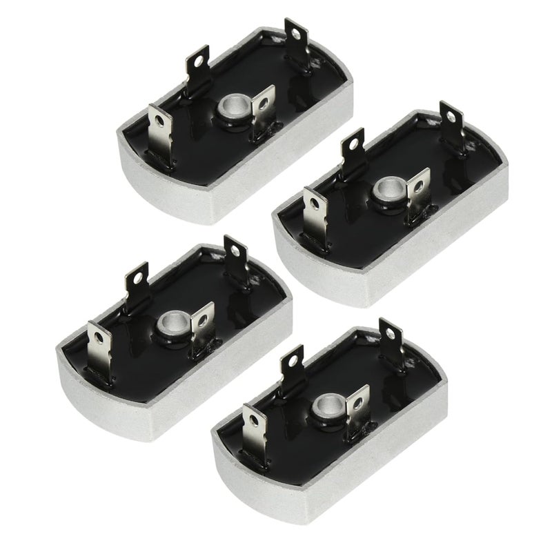 4PCS Bridge Rectifier Module Single Phase Diode Rectifier Easy Installation for Electronic Equipment - Image 1