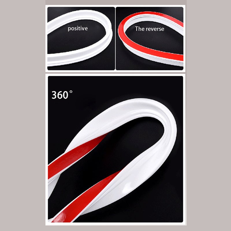 Self Adhesive 30mm Height Bathroom Water Stopper Dry and Wet Separation Flood Barrier Silicone Water Blockers Silicone Dam - Image 4