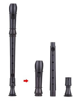 Suzuki SRG-405 Soprano Flute Recorder G Key German System 8 Holes + Cleaning Rod , Teaching Chart & Bag  - Image 4