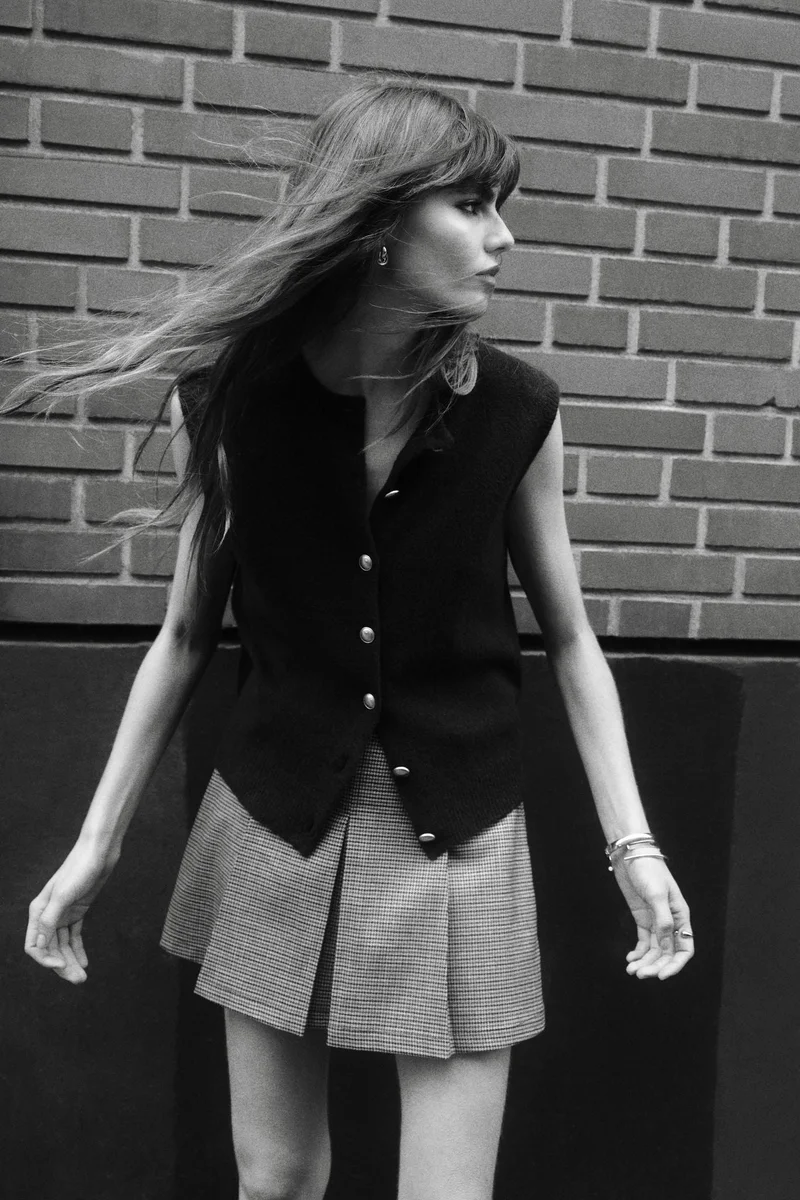 H&M Fine-knit waistcoat