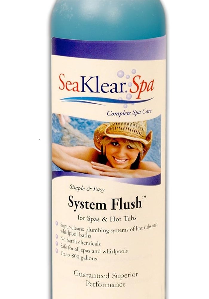 SeaKlear Spa System Flush - 1 Pint Bottle for Hot Tubs and Spas