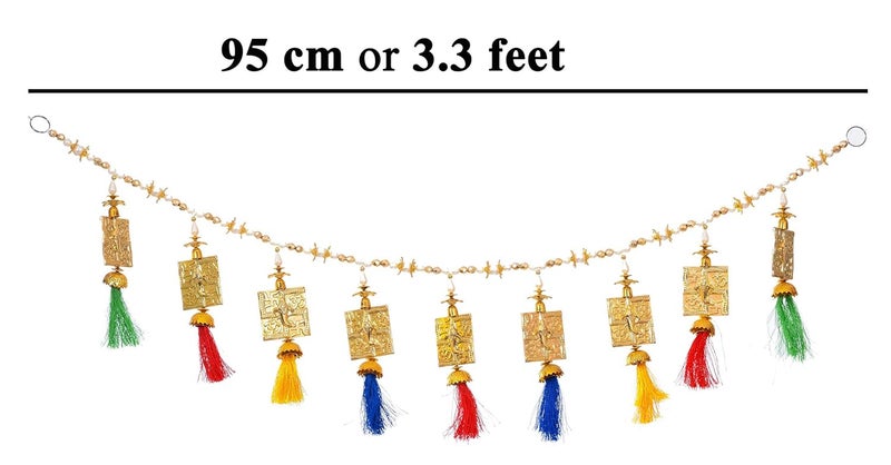 Saugat Traders Toran for Home Decoration-Door Thoranam for Main Door-Bandanwar 95 CM - Image 2