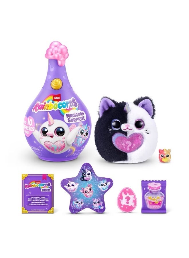 Rainbocorns Magicorn Small Stuffed Animal - Image 1