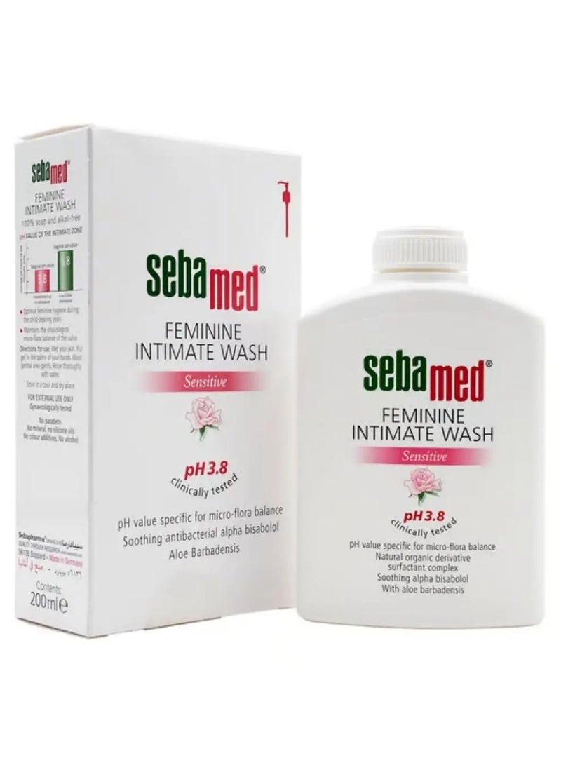 Sebamed Intimate Wash pH 3.8 200ml