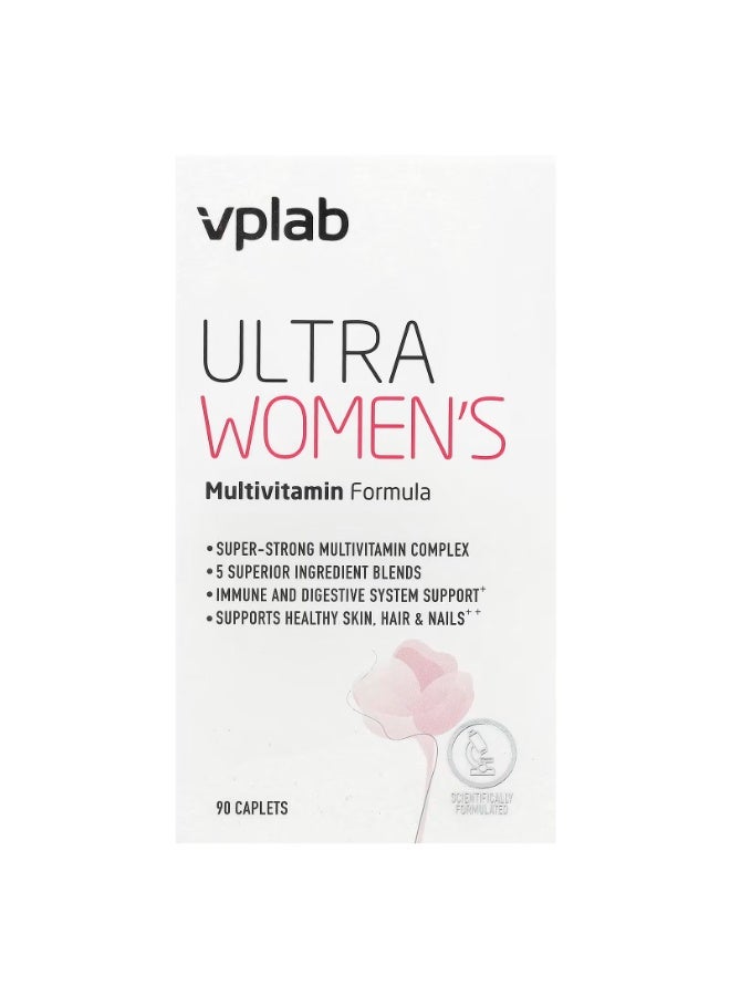 في بي لاب تركيبة متعددة الفيتامينات Ultra Women’s للنساء، 90 قرص مغلف - Image 1