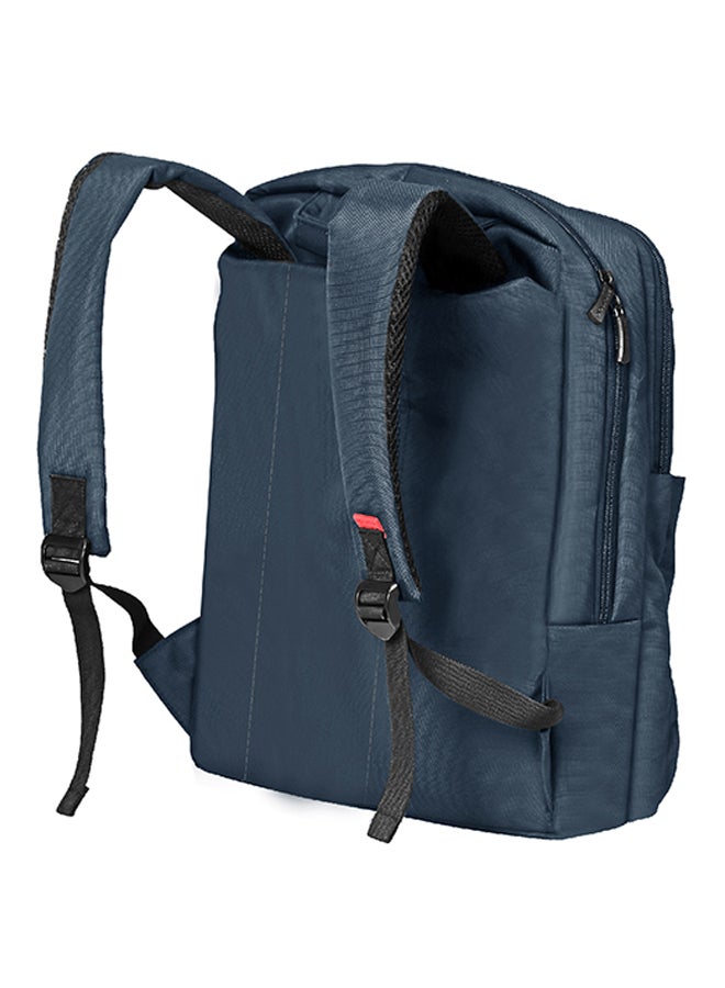 PROMATE Water Resistance Anti-Theft Backpack For 15.6-Inch Laptop Blue - Image 4