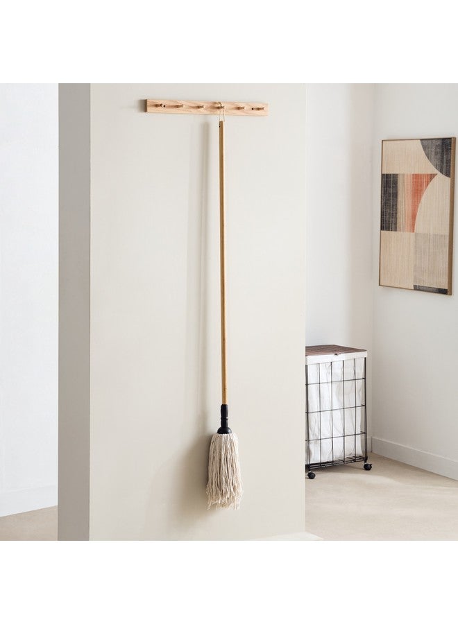 Home Box Ebony Bamboo Handle Mop 150 x 10 cm  - Image 1