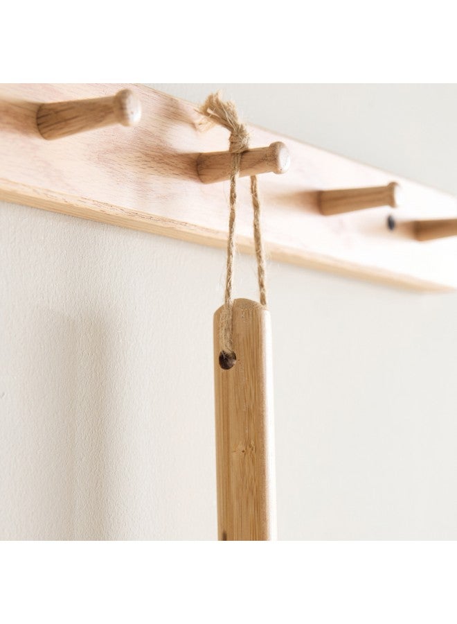 Home Box Ebony Bamboo Handle Mop 150 x 10 cm  - Image 2