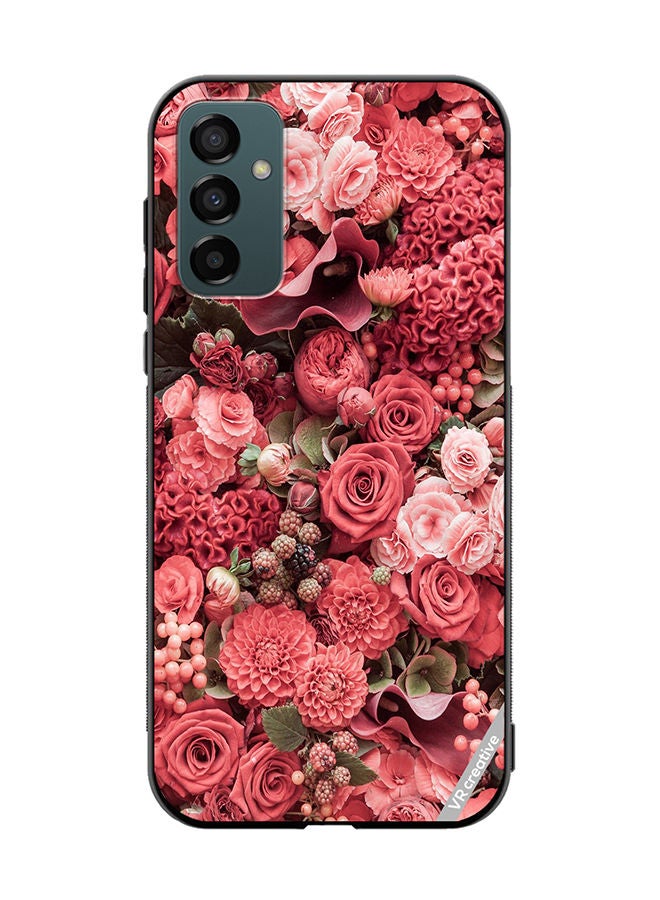 VR CREATIVE Protective Case Cover For Samsung Galaxy F23 Rose Design Multicolour - Image 1