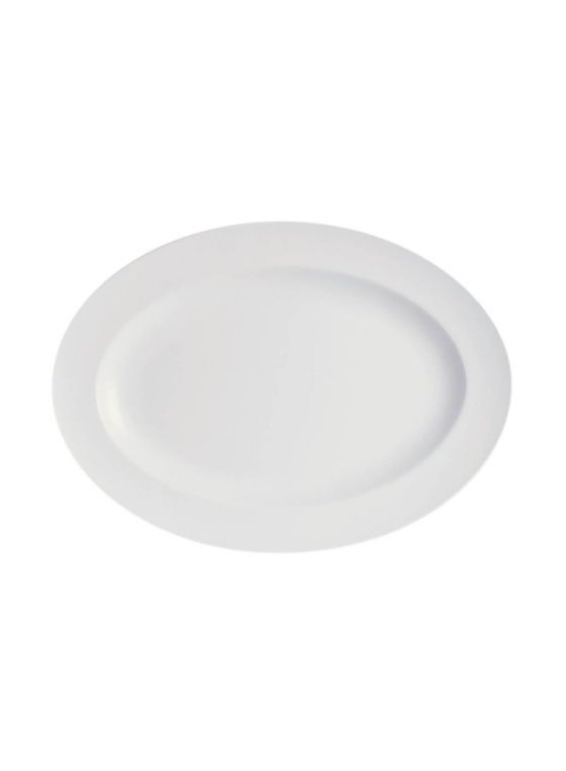 Simple Plus Oval Rim Plate 46Cm (18 1/8")