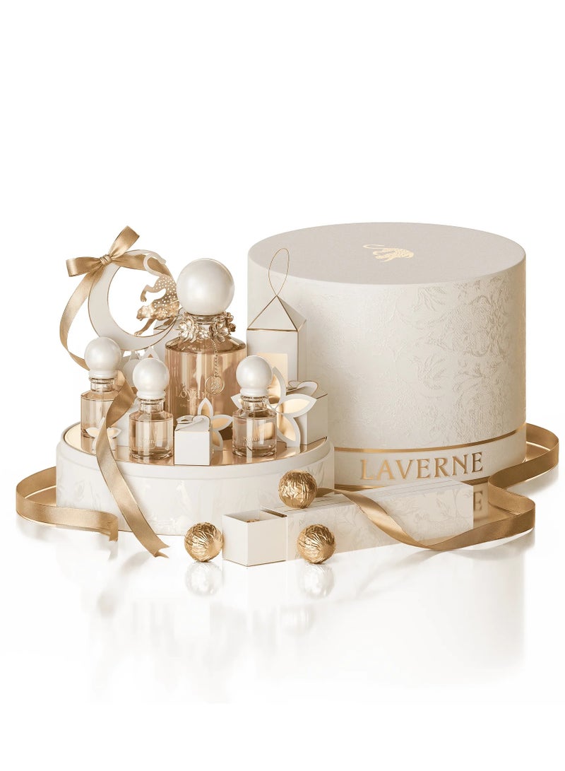 Loyard Collection – 125ml Loyard Perfume + Loyard Lady 10ml + Loyard Bakhur 10ml + Loyard 10ml + 5pcs Bakhur