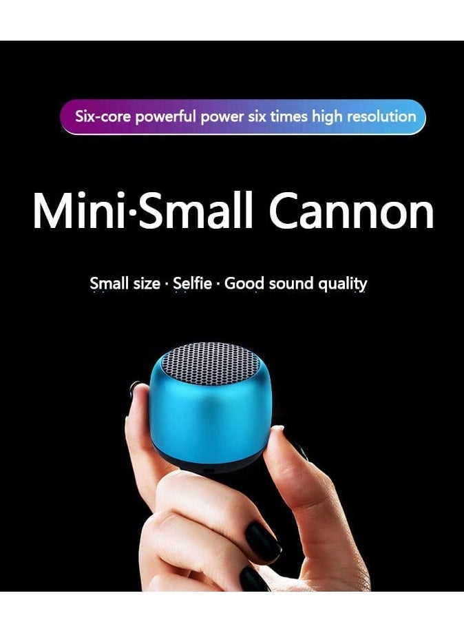 Mini Blue Wireless Speaker Bluetooth Speaker (speaker) MINI Blue  - Image 5