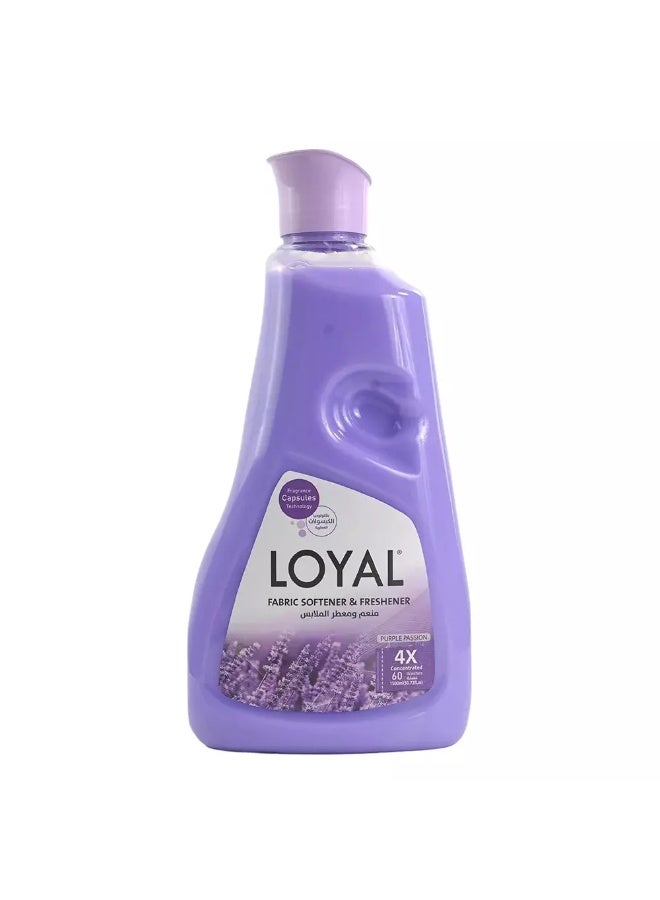 loyal منعم الأقمشة ومنعش العطر شغف بنفسجي - 1.5 لتر - Image 1