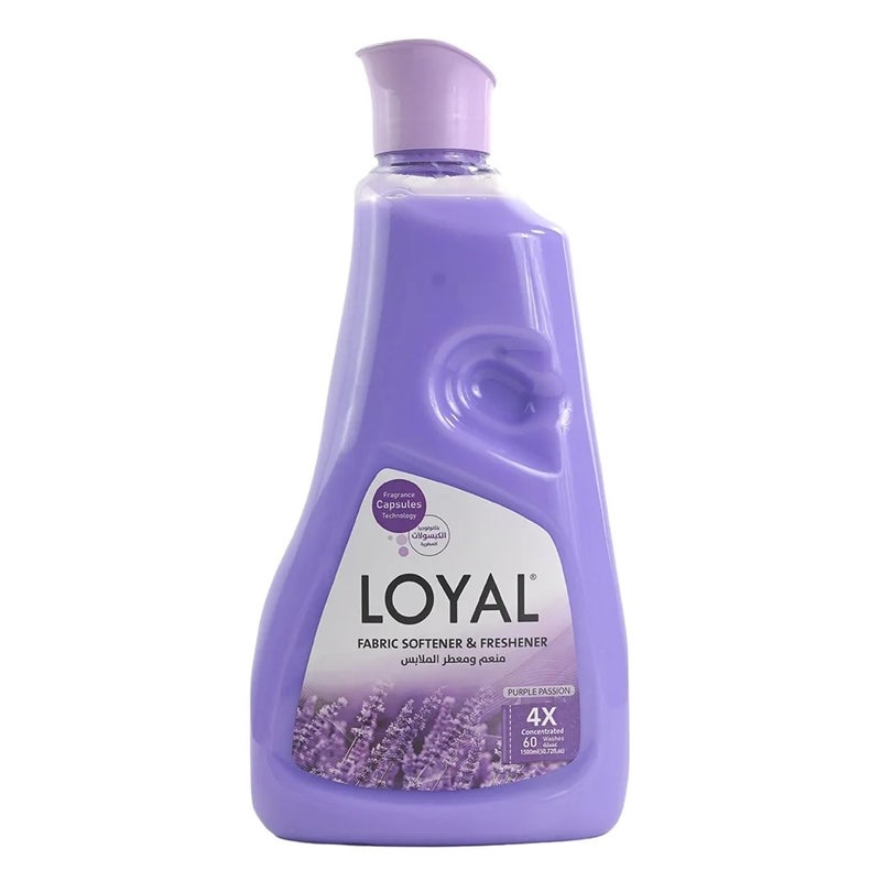 loyal منعم الأقمشة ومنعش العطر شغف بنفسجي - 1.5 لتر - Image 1