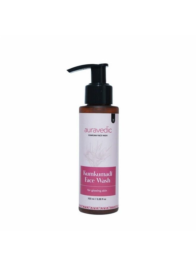 Auravedic Kumkumadi Face Wash With Kumkumadi Tailam Kumkumadi Face Oil For Glowing Skin Paraben Free Face Wash Men Women 100Ml - Image 2
