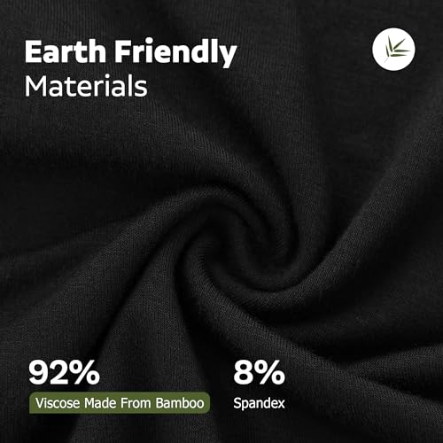 BAMBOO COOL Men's Ultra Breathable Underwear,No Riding Up Boxer Briefs with ComfortFlexible Waistband,Multipack - Image 4