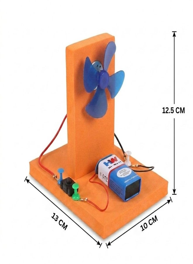 ESPtronics DIY Windmill Working Model Kit with for School Science Project STEM Physics Experiment Educational Toy - Image 5