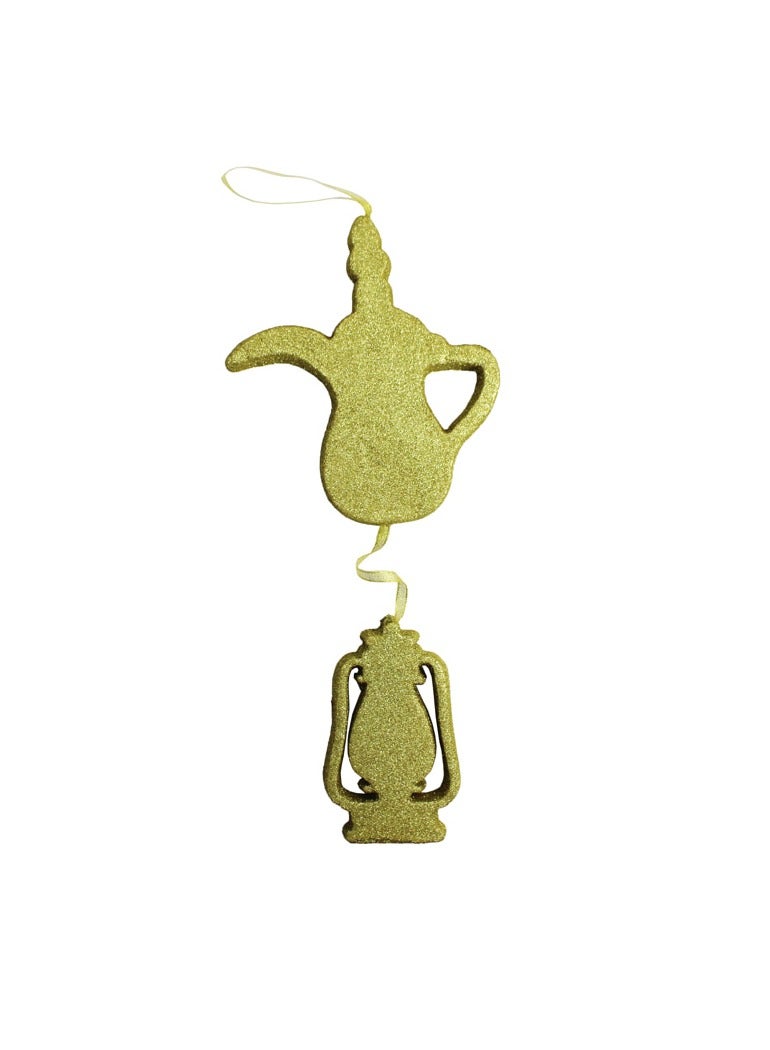 PARTY FUN Glittering Hanging Dalla and Lantern Duo Radiant Charm in Every Sway  - Image 1