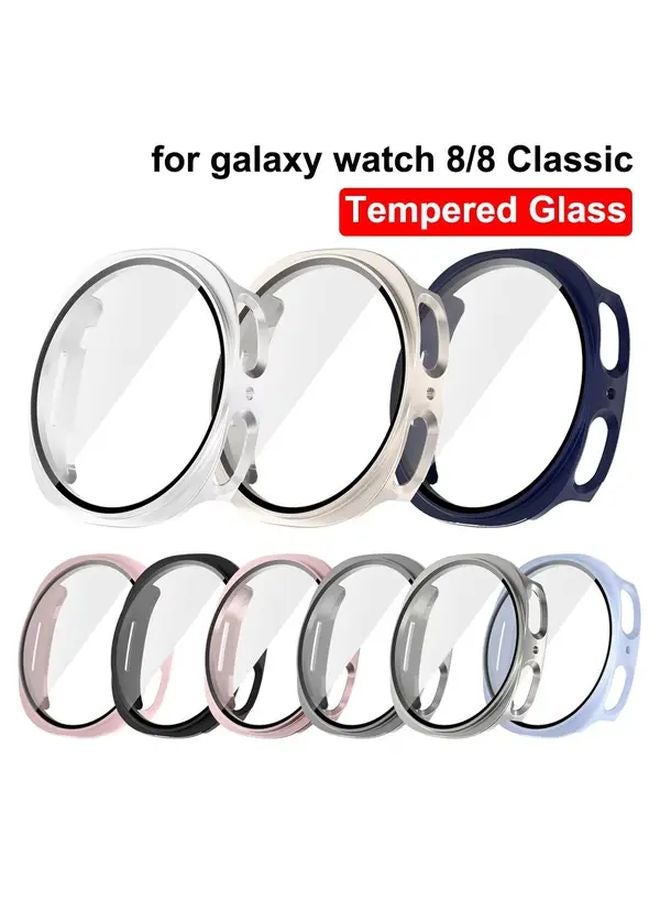 Titanium Golden Case Cover for Samsung Galaxy Watch 8 40mm Screen Protector Bumper - Image 2