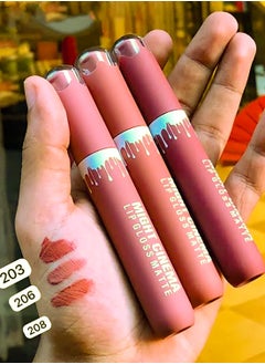 Might Cinema Long-lasting matte lip gloss for full, attractive lips (Might Cinema) 5000 - color 205  - Image 4