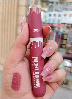 Might Cinema Long-lasting matte lip gloss for full, attractive lips (Might Cinema) 5000 - color 205  - Image 1