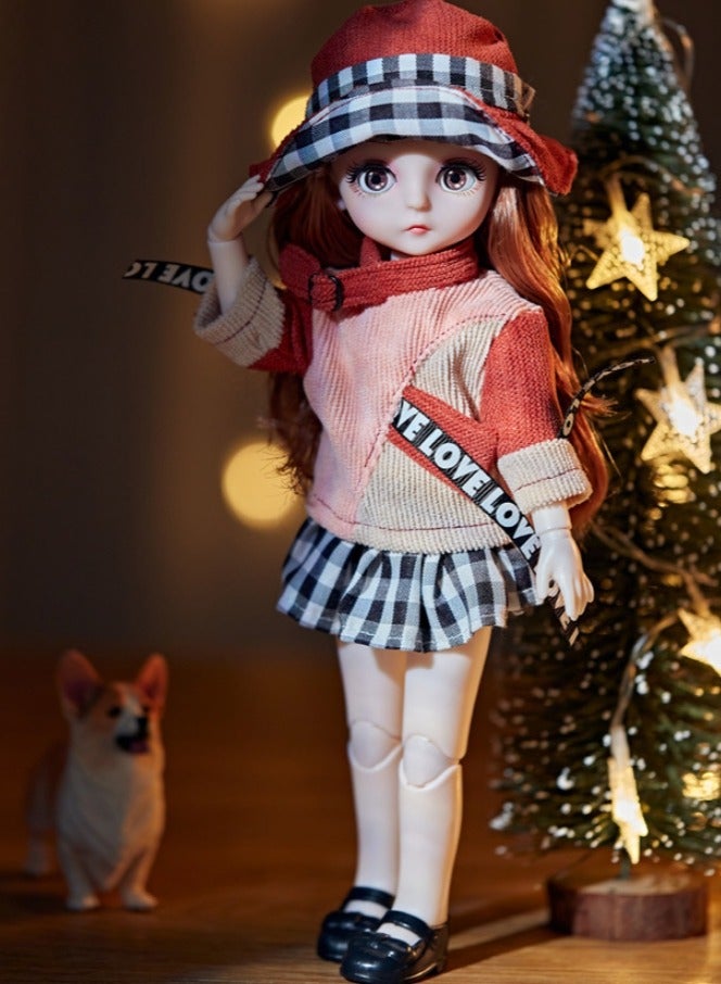 XiuWoo Clothes Changing Girl's Toy Doll Fashion Models Beauty Princess Baby Lovely Dolls Perfect Birthday Gifts - Image 1