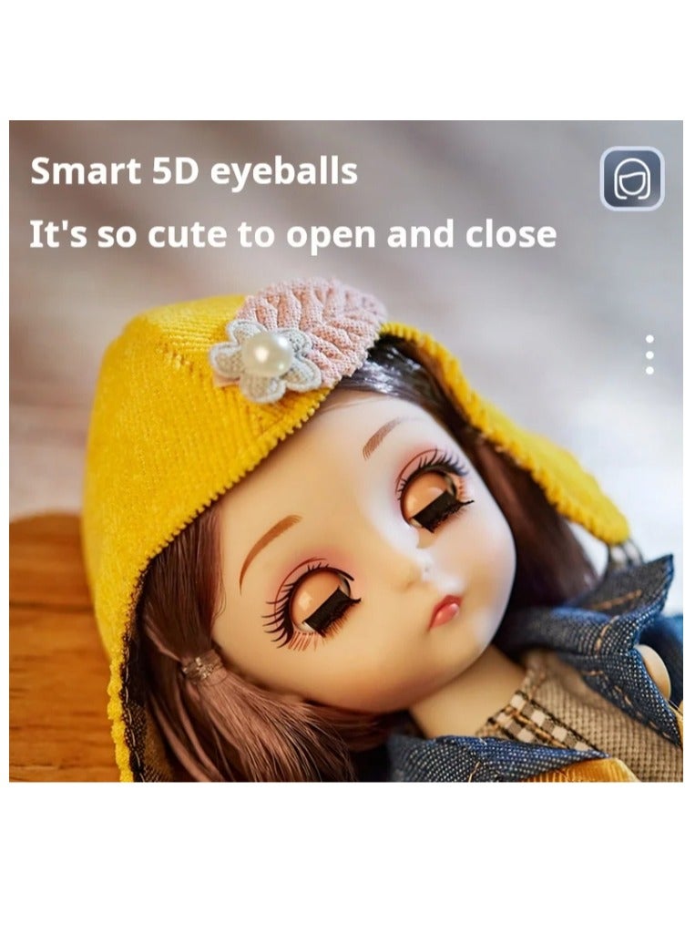 XiuWoo Clothes Changing Girl's Toy Doll Fashion Models Beauty Princess Baby Lovely Dolls Perfect Birthday Gifts - Image 2