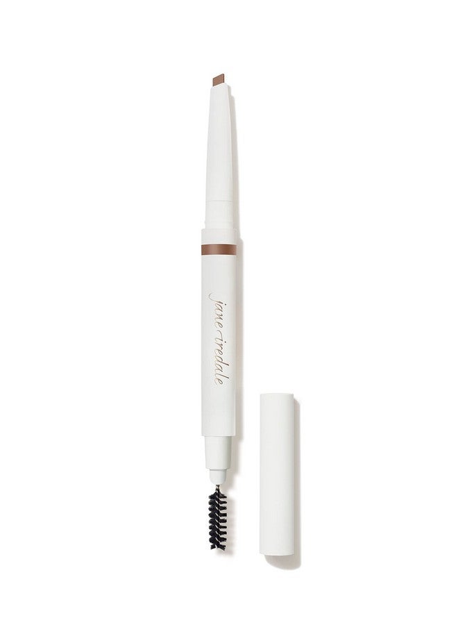 جين إيريديل قلم تشكيل الحواجب Purebrow قلم قابل للسحب + Spoolie يحدد الأشكال بخبرة ويملأ وينتفش تركيبة مقاومة للماء ومقاومة للتلطخ  - Image 1