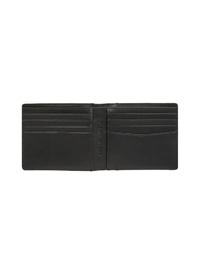 Calvin Klein Jeans Men's Bifold Wallet, Black - Leather