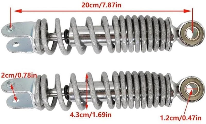 Rear Shock Absorber Spring Suspension For Yamaha PW50 PY50 Peewee 50 Dirt Bike Fit For PW50 1PCS - Image 3
