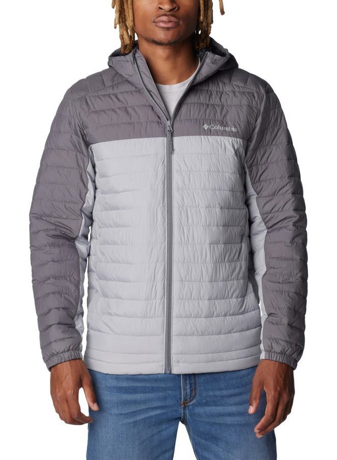 Columbia Men's Silver Falls Hooded Jacket, Columbia Grey/City Grey, 1X Big - Image 1