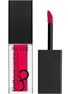 NOTE COSMETIQUE MATTEVER LIP-INK LIPSTICK NO.11 CHERRY BLOSSOM , matte velvety colours & kiss proof  - Image 3