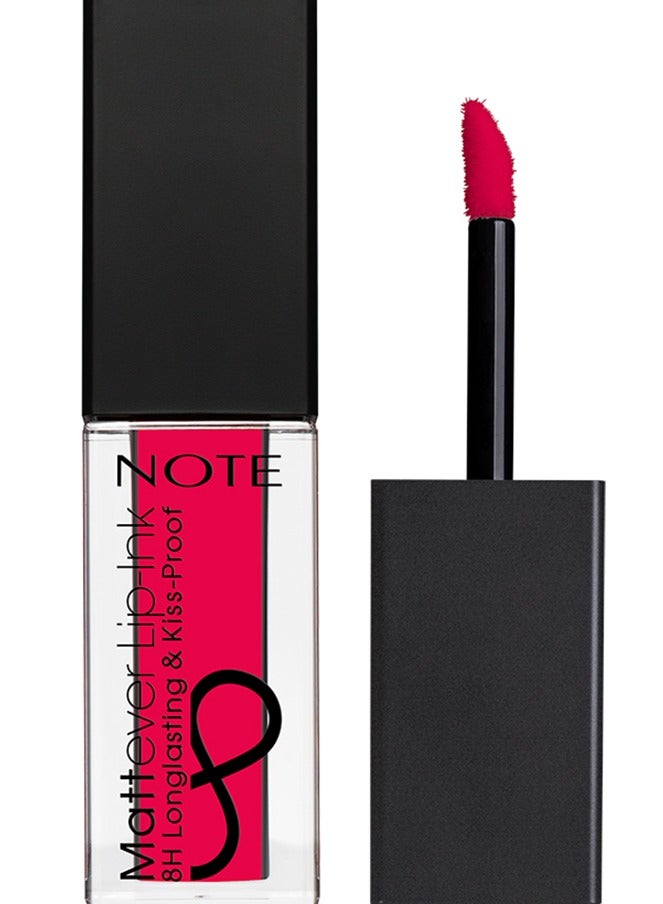 NOTE COSMETIQUE MATTEVER LIP-INK LIPSTICK NO.11 CHERRY BLOSSOM , matte velvety colours & kiss proof - Image 3