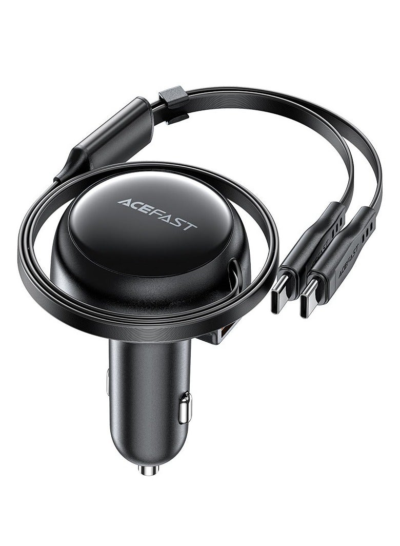 ACEFAST Fast Charge Car Charger B13 53W with 2-in-1 cable - Image 2