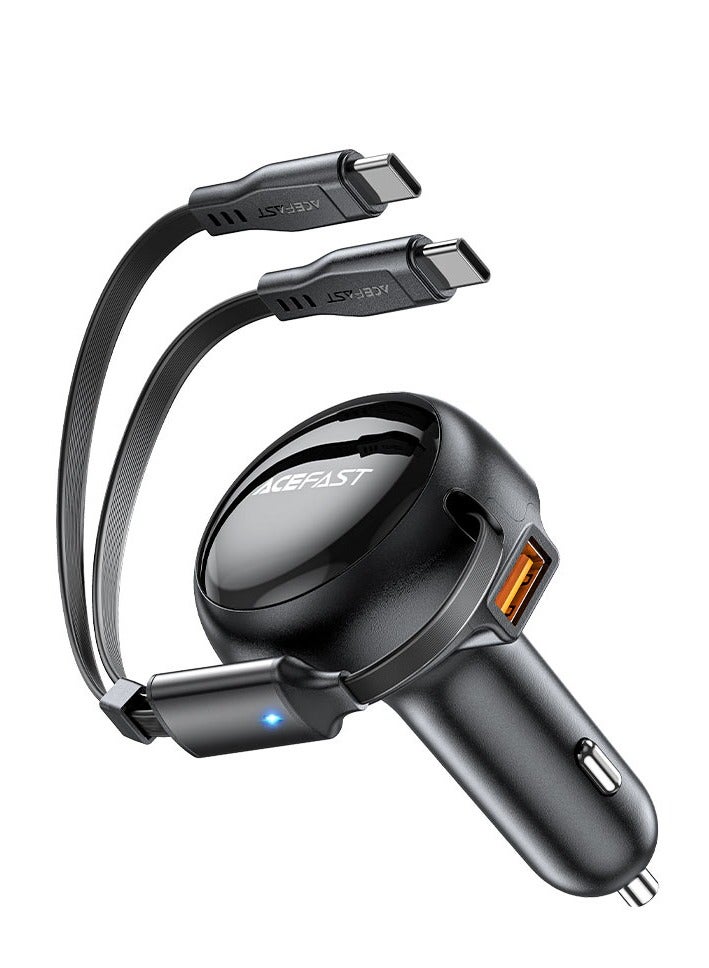 ACEFAST Fast Charge Car Charger B13 53W with 2-in-1 cable - Image 3