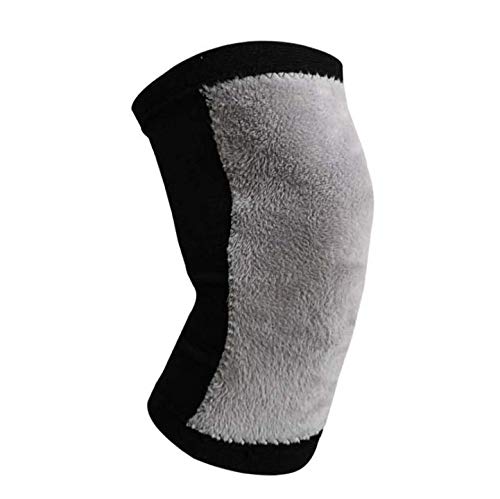 Iywish Women Men Winter Knee Warmers Knee Brace Sleeve Leg Warmer Wool Cashmere Thicken Knee Supports Knee Pads Legging Stocking Warm Thermal Ski Cycling Knee Brace Sleeve for Joint Pain Arthritis 1 Pair - Image 3