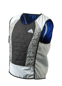 TECHNICHE Techniche 6531 Evaporative Cooling Ultra Sports Vest, Black silver  - Image 1