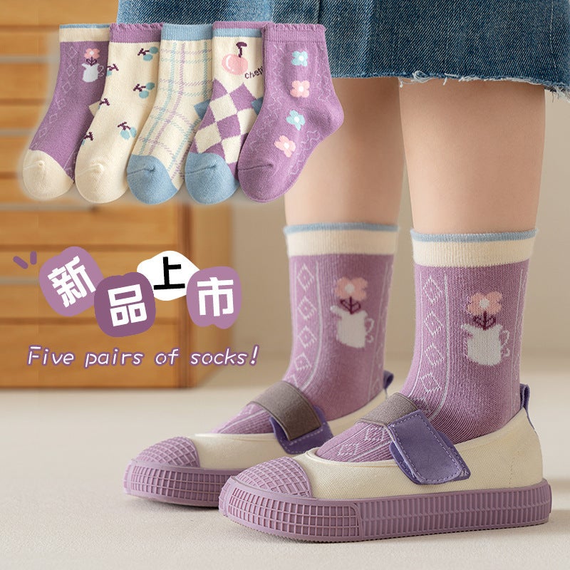 New Baby Socks Cotton Socks Korean Style Baby Socks Children'S Boys And Girls Autumn Socks Boneless Winter - Image 2