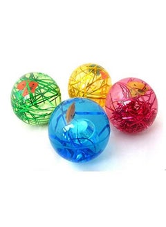 Wizme Wizme Balls for Kids Bouncy Balls Multi Color Playing Fun Ball Toy Set for Babies Toddlers (Set of 4)  - Image 1