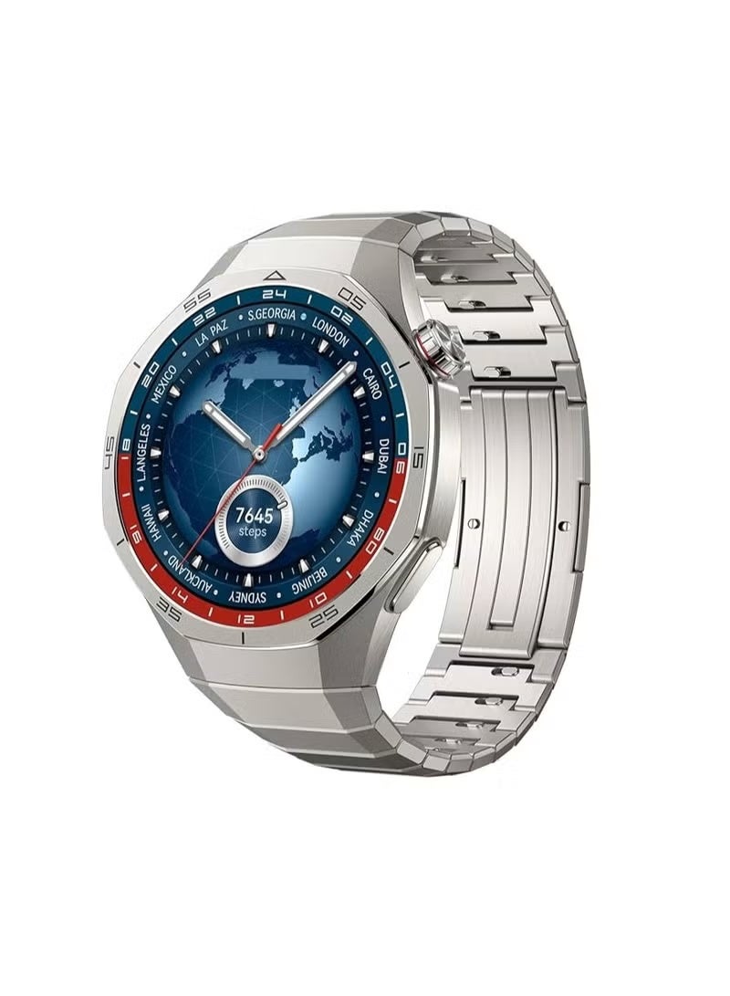 هينو تيكو ساعة Haino Teko GT5 PRO الذكيه , بشاشه AMOLED كبيرة عاليه الدقه , مقاومه للماء , تدعم تشغيل التطبيبقات واستقبال المكالمات , تدعم مميزات التتبع والعديد من المميزات الصحيه, 3 احزمه مرفقين للتبديل بينهم - Image 1