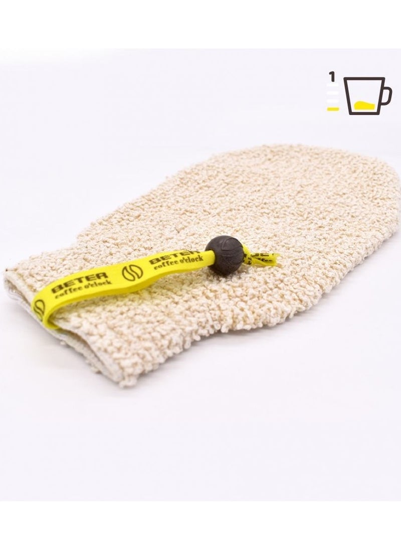 BETER - Exfoliating Mitt Coffee O'clock - Image 1