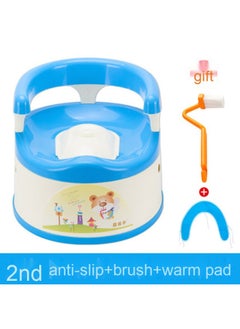 2nd Generation Blue (Brush + Heating Pad + Anti-Slip Ring)
