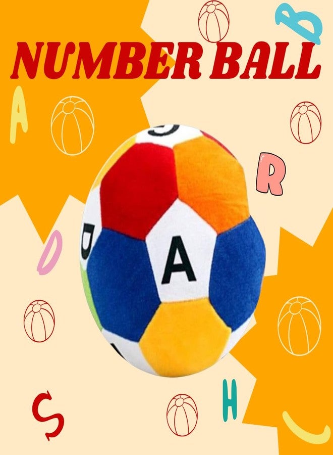 TechMax Solution Multicolor Alphabet Ball Plush Toy - Image 3