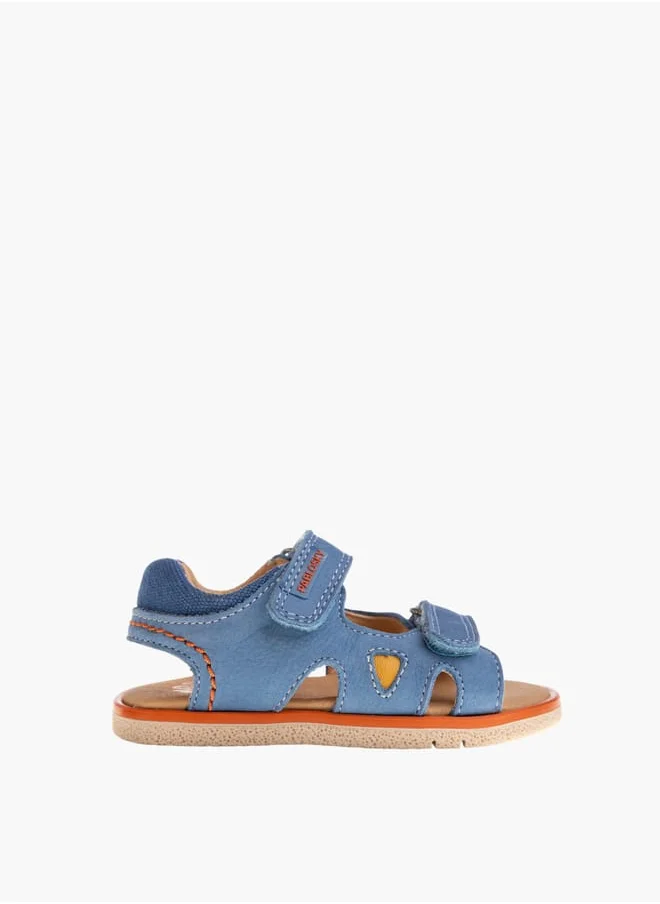 Pablosky Boys Strap Sandals With Hook And Loop Closure