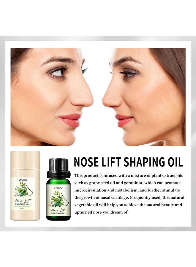 إيلهو زيت تشكيل الأنف من إيلهو، يرطب الوجه، ويشد ويقوي الأنف، خلاصة تدليك جذور الجبال، زيت الأنف العطري - Image 3