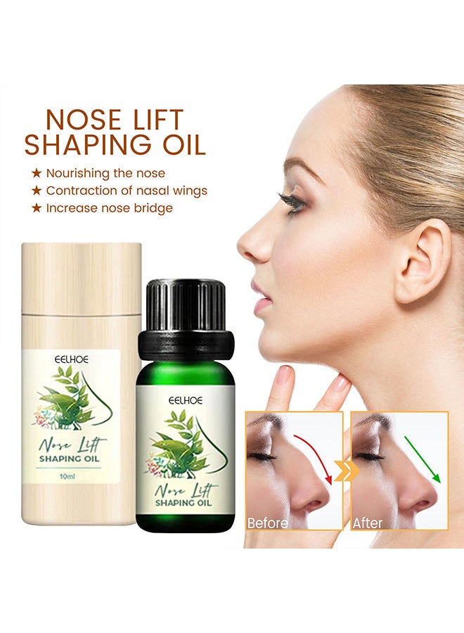 إيلهو زيت تشكيل الأنف من إيلهو، يرطب الوجه، ويشد ويقوي الأنف، خلاصة تدليك جذور الجبال، زيت الأنف العطري - Image 4