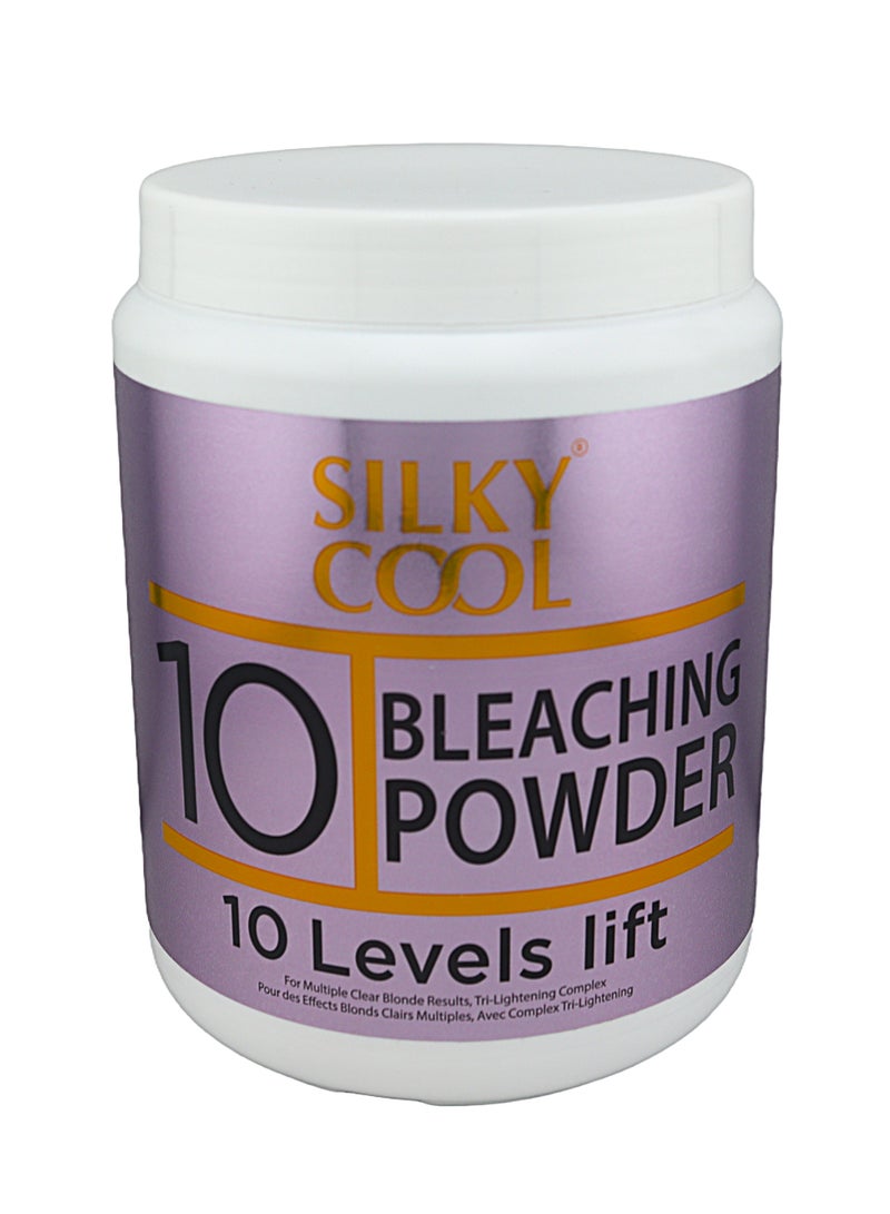 Silky Cool Hair Blue Bleaching Powder 10 Levels lifts  450g - Image 1