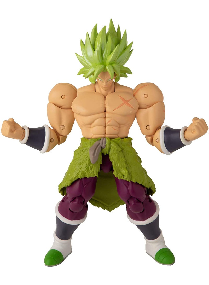 Bandai Dragon Ball Stars Super Saiyan Broly 6.5-Inches | Collectible Action Figure | Display Figure | Interchangeable Hands | Perfect Gift for Collectors, Manga & Anime Lovers! - Image 2